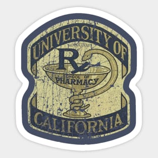 UC School of Pharmacy 1872 Sticker